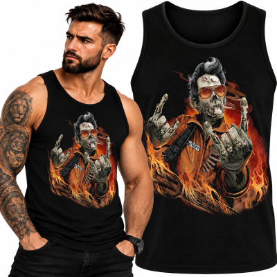 TANK TOP  HORROR HARDCORE SKULL